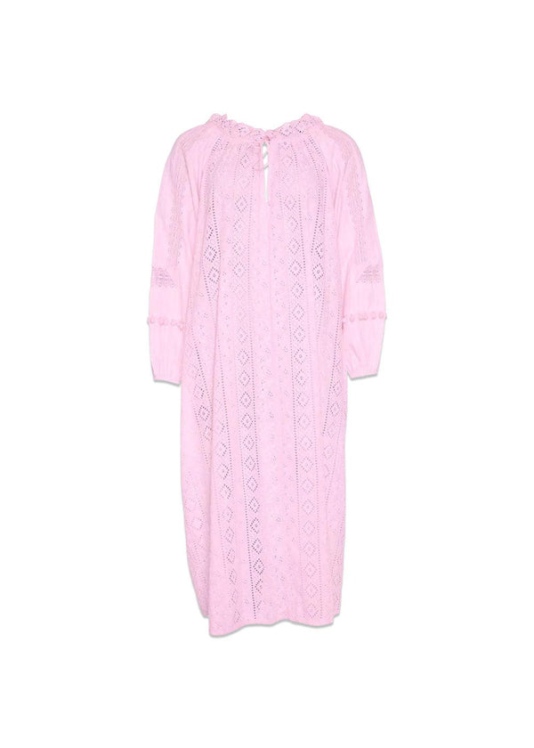 Sissel Edelbos Bertha Cotton Dress - Pastel Pink. Køb kjoler her.