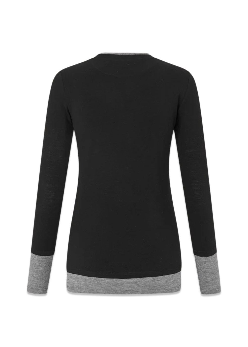 Bibi blouse - Black-Blouses-Oval Square-Butler Loftet