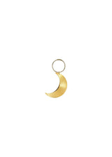 Big Half Moon Creole - Gold-Plated Silver