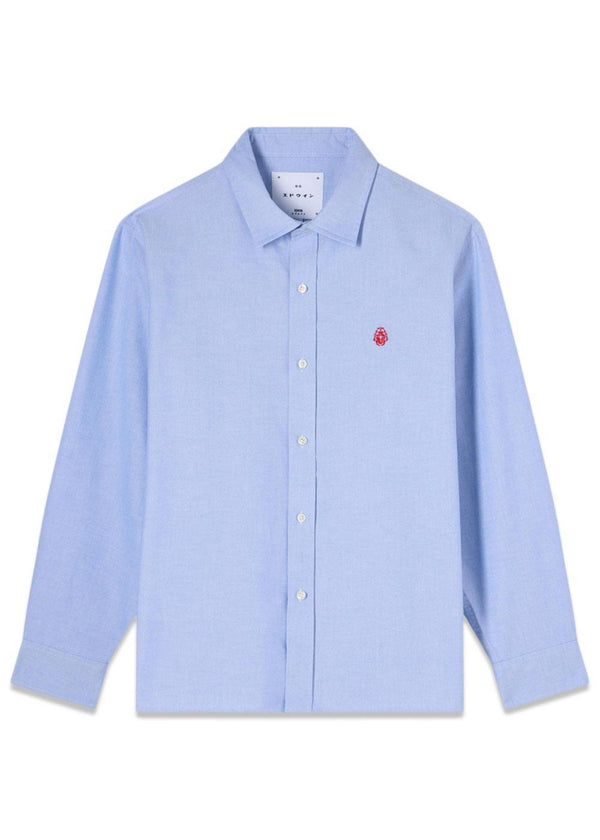 Big Oxford Shirt - Light Blue-Shirts-Edwin-Butler Loftet