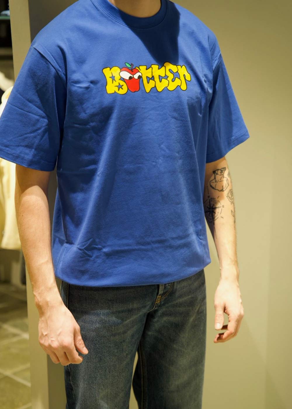 Big apple tee - Royal Blue-T-shirts-Butter Goods-Butler Loftet