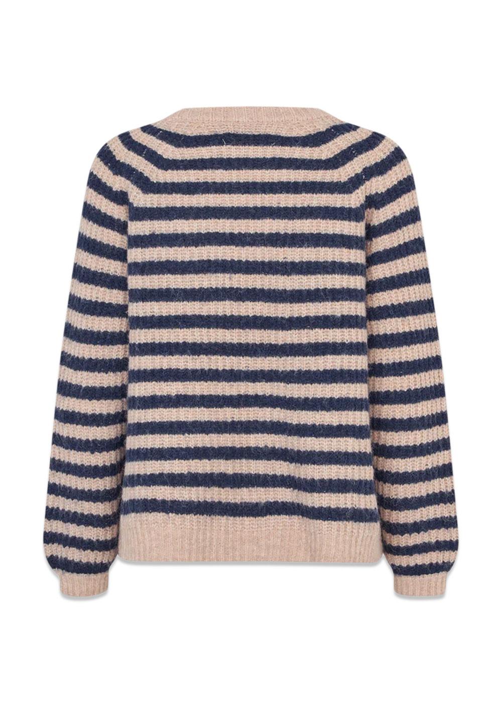 BinaLL Knit Jumper LS - Dark Blue-Knitwear-Lollys Laundry-Butler Loftet