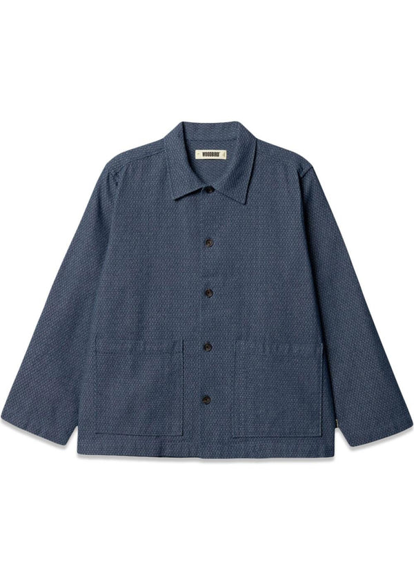 Blade Needle Jacket - Blue-Outerwear-Woodbird-Butler Loftet