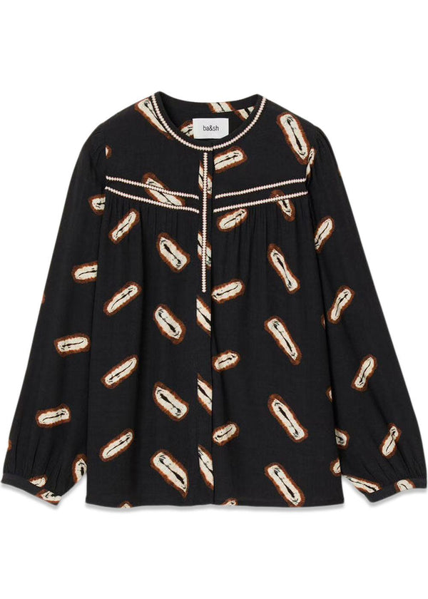 Blouse capella - Noir-Blouses-Ba&sh-Butler Loftet