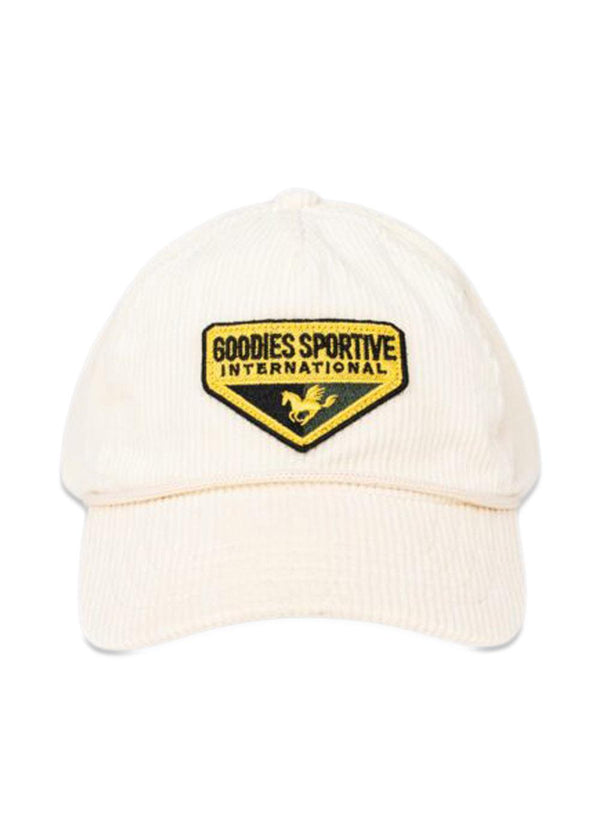 Bone Corduroy Cap - Ecru-Headwear-Goodies Sportive-Butler Loftet
