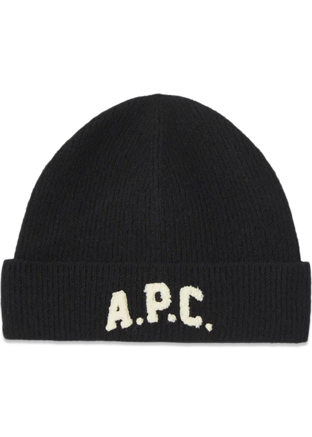 Bonnet Axel - Black-Accessories-A.P.C-Butler Loftet