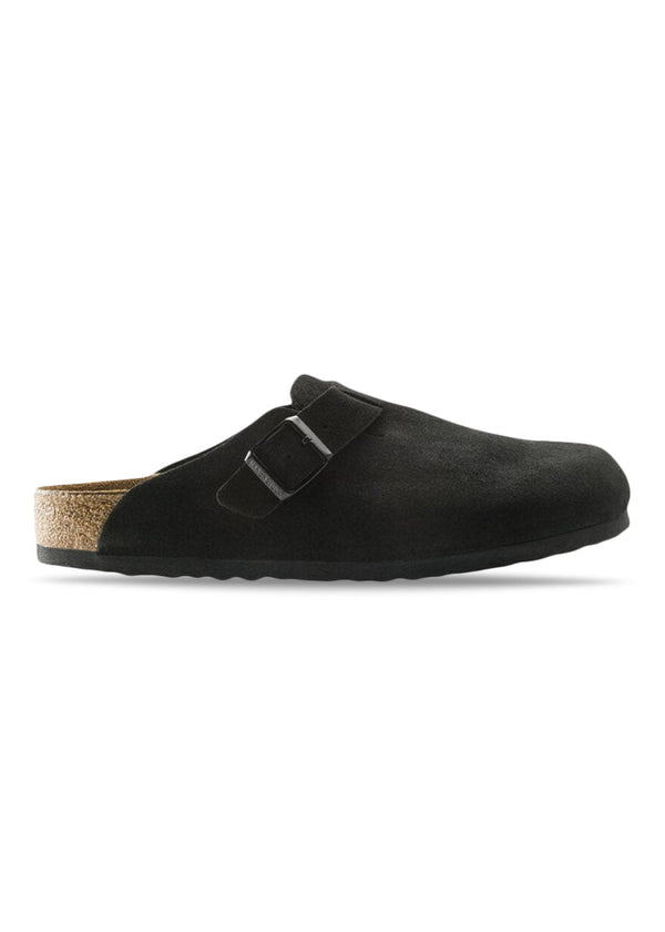 Birkenstocks Boston SFB VL Black - Black. Køb sandaler her.