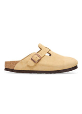 Birkenstocks Boston VL - Latte Creme. Køb sandaler her.