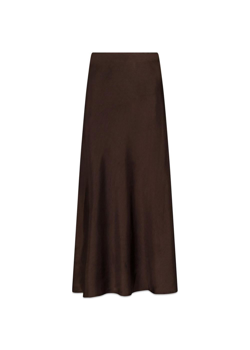 Bovary Skirt - Dark Brown-Skirts-Neo Noir-Butler Loftet