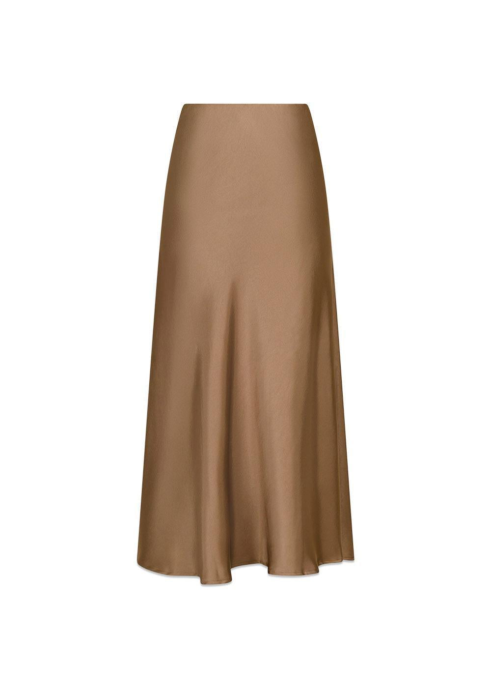Bovary Skirt - Dark Taupe-Skirts-Neo Noir-Butler Loftet