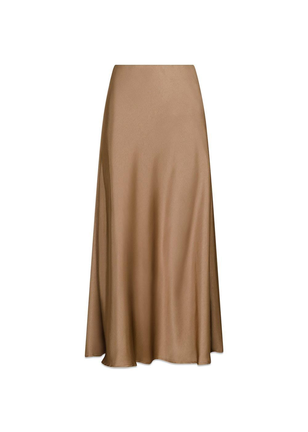 Bovary Skirt - Dark Taupe-Skirts-Neo Noir-Butler Loftet