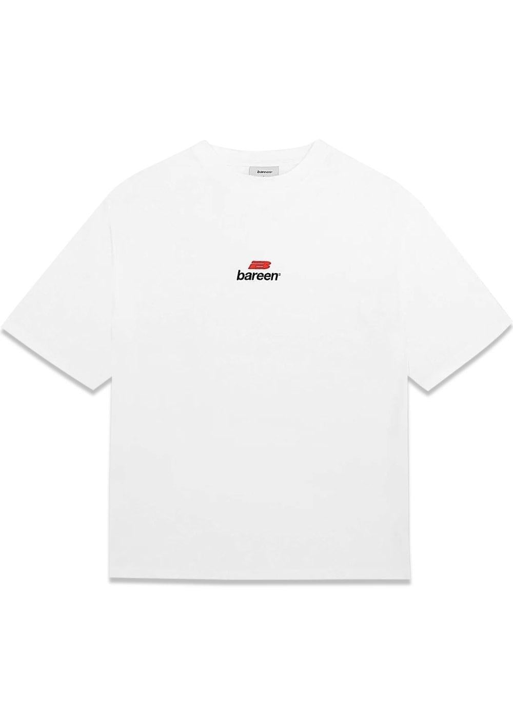 Box Fit - Logo 3.0 - White-T-shirts-Bareen-Butler Loftet