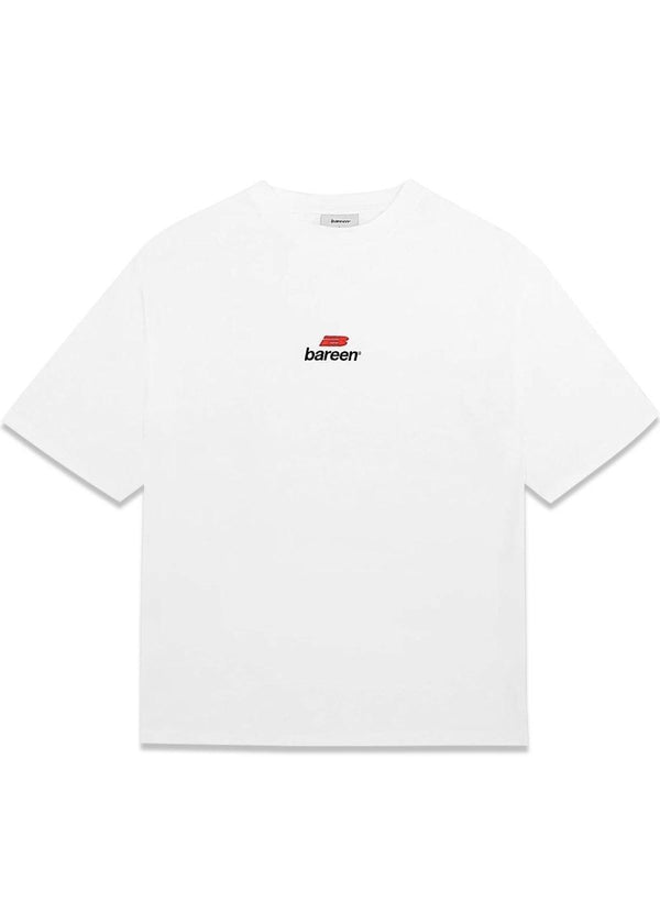 Box Fit - Logo 3.0 - White-T-shirts-Bareen-Butler Loftet