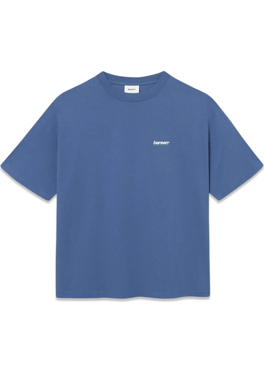 Box Fit T-Shirt - All-Field-Apparel - Medieval Blue-T-shirts-Bareen-Butler Loftet
