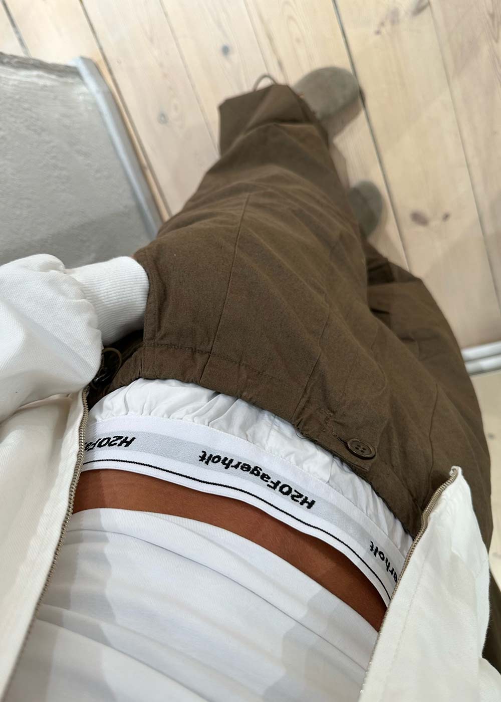 Box Shorts - White-Shorts-H2O Fagerholt-Butler Loftet