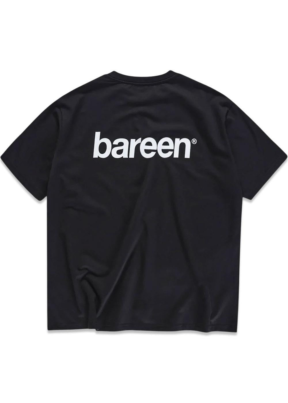 Box fit T-shirt Logo - Black-T-shirts-Bareen-Butler Loftet