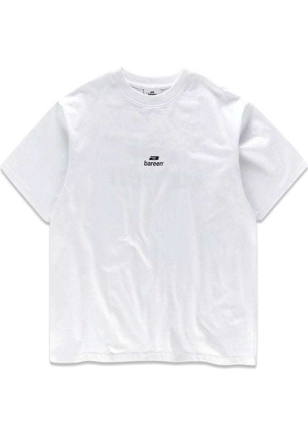 Box fit T-shirt Logo - White-T-shirts-Bareen-Butler Loftet