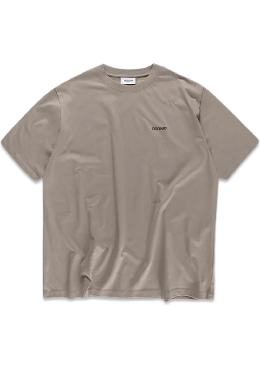 Box fit T-shirt Logo - Mocha