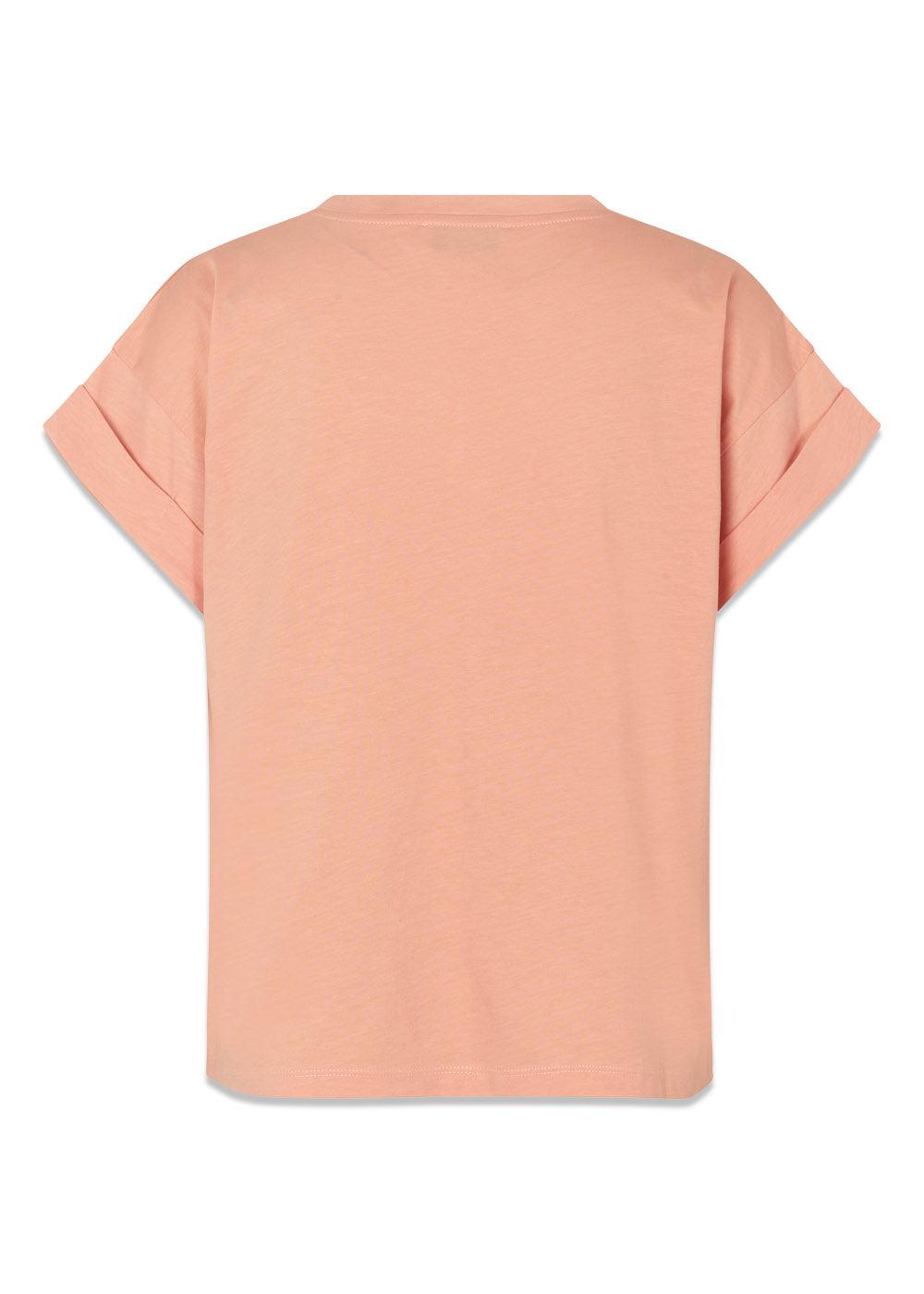 BrazilMD short t-shirt - Peach Nectar