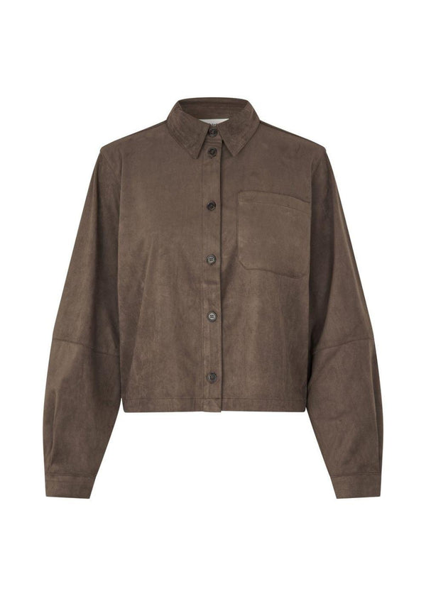 Britneymd shirt - Chocolate Chip-Shirts-Modström-Butler Loftet