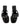 Buckle Strap Mule - Black-Sandals-Ganni-Butler Loftet