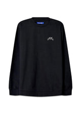 Burcham Logo Crew - Black-Sweatshirts-A-COLD-WALL*-Butler Loftet