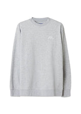 Burcham Logo Crew - Grey Marl-Sweatshirts-A-COLD-WALL*-Butler Loftet