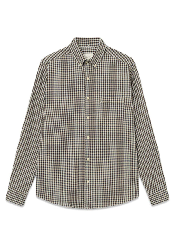 CAMP SHIRT - Brown Check