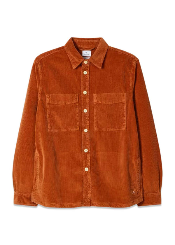 CASUAL FIT SHIRT JKT - Brick Red-Shirts-Paul Smith - PS-Butler Loftet