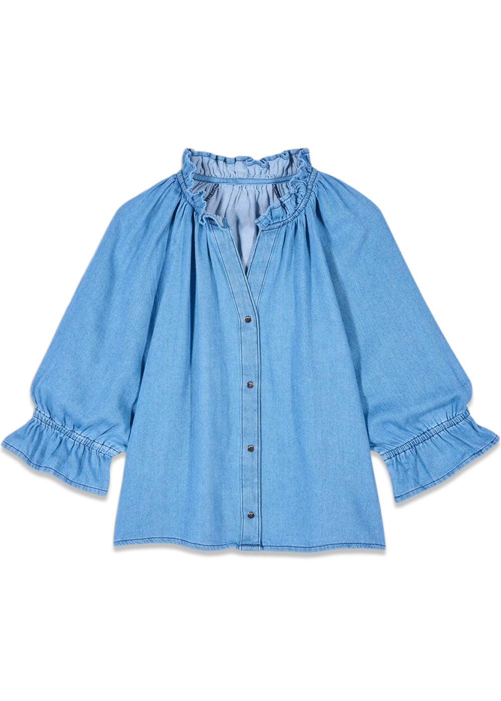 CHEMISE DRACO - Blue Jeans