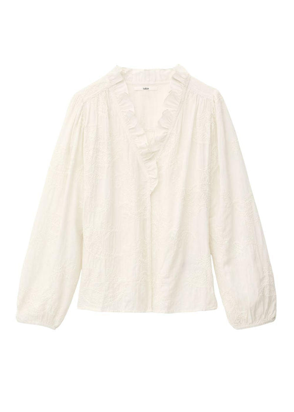 CHEMISE PETTY - Ecru-Blouses-Ba&sh-Butler Loftet