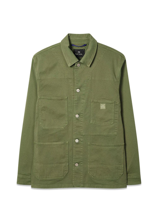 CHORE JACKET - Military_Green-Outerwear-Paul Smith - PS-Butler Loftet