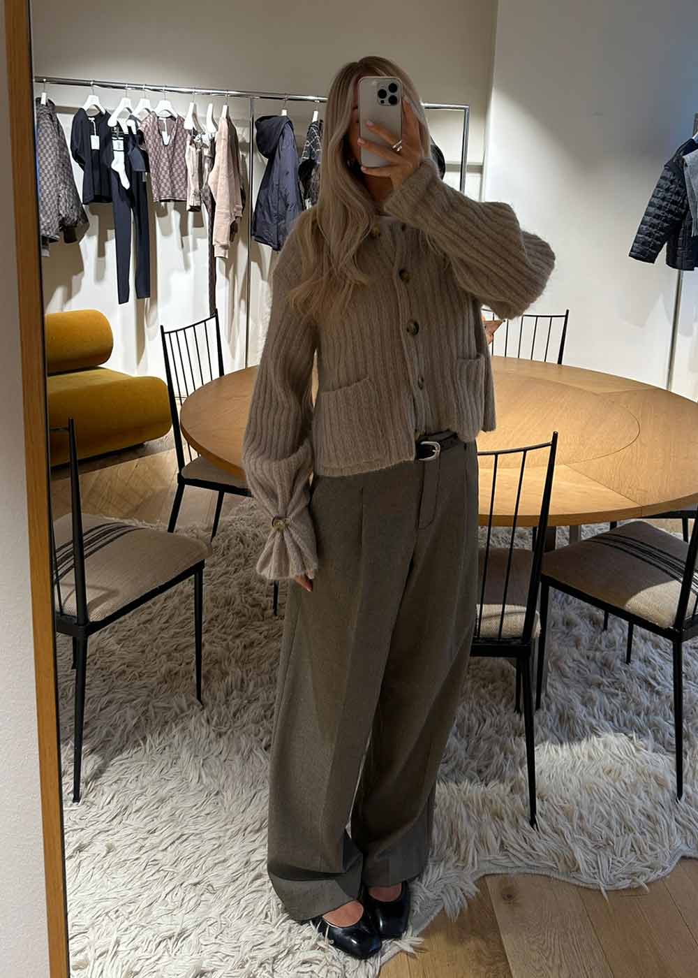 CIERROU RIB - Cobblestone-Knitwear-By Malene Birger-Butler Loftet