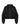 CLARENCE SHORT FITTED JACKET - Black Pinstripe-Sweatshirts-ALIS-Butler Loftet