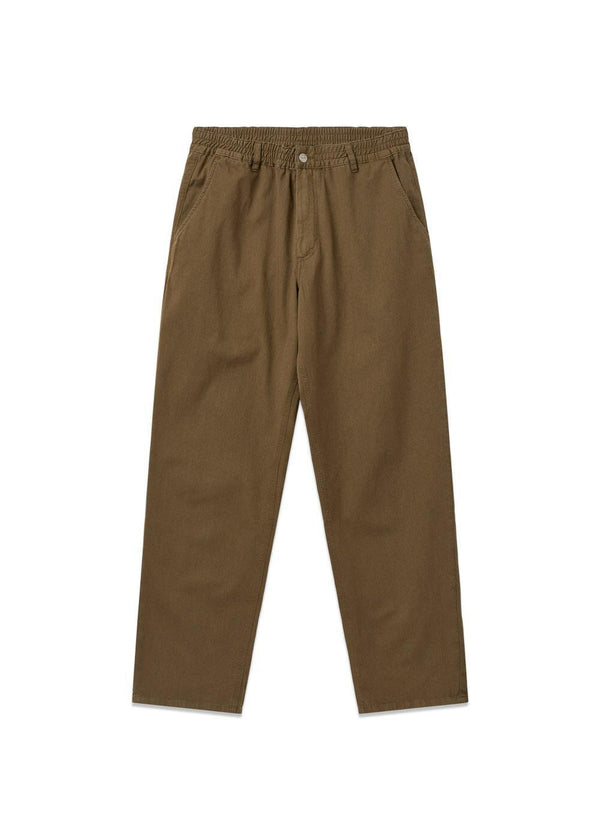 CLAY LIGHT PANTS - Algae Green-Pants-Forét-Butler Loftet