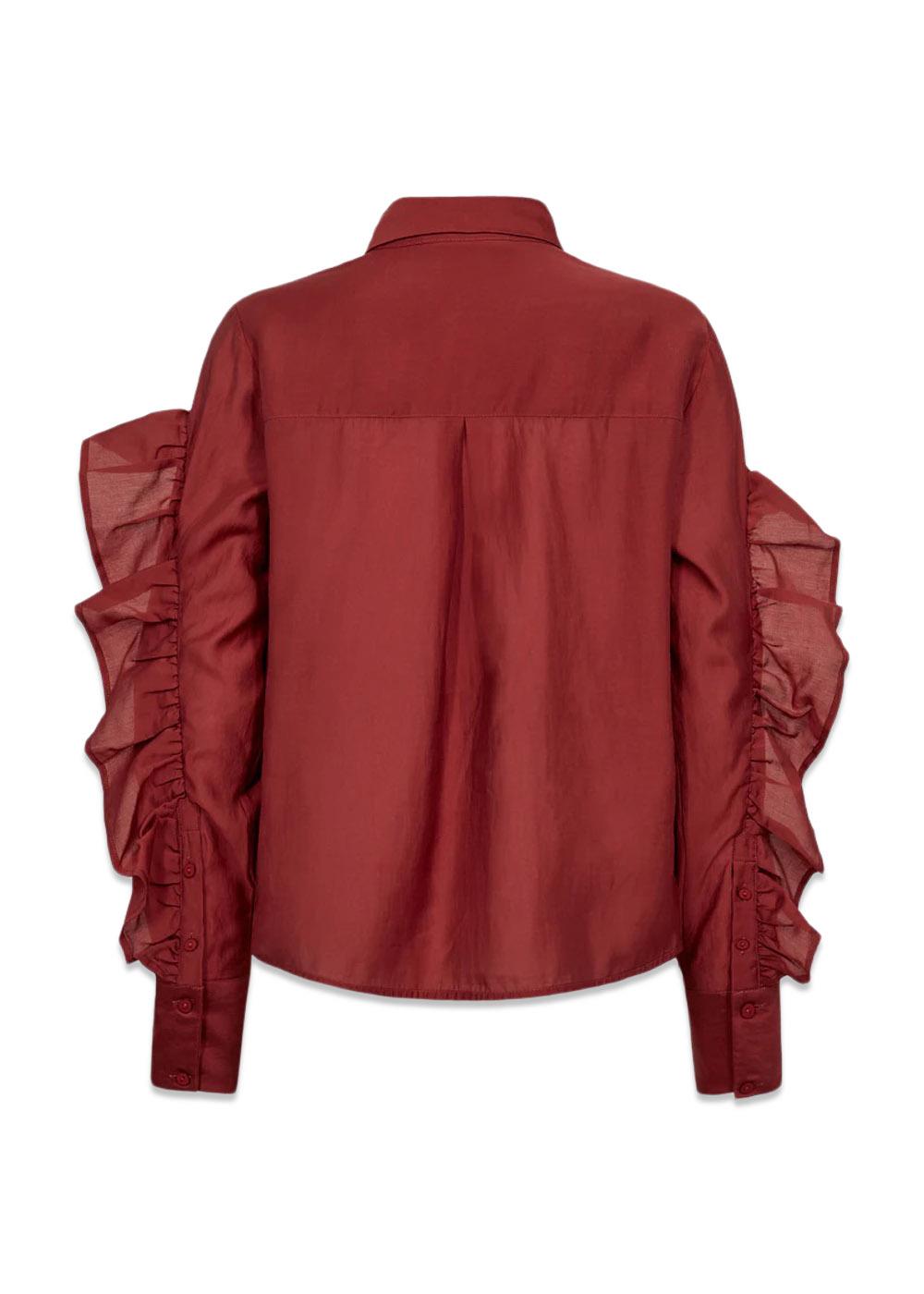 CMMOLLY-SHIRT - Red Pear-Shirts-Copenhagen Muse-Butler Loftet