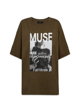 CMMUSE-TEE - Dark Olive-T-shirts-Copenhagen Muse-Butler Loftet