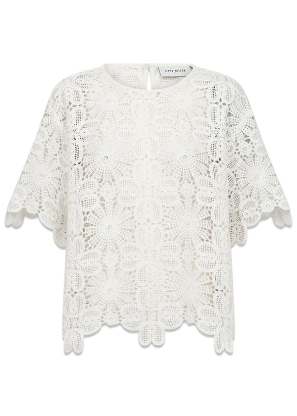 CMVILJA-BLOUSE - Jet Stream-Blouses-Copenhagen Muse-Butler Loftet