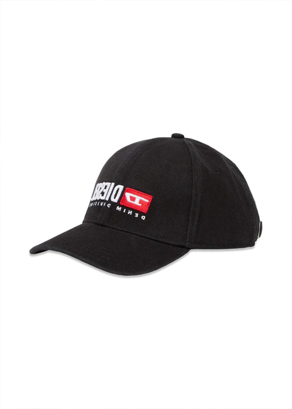 CORRY-DIV-WASH HAT - Black Black Black-Headwear-Diesel-Butler Loftet