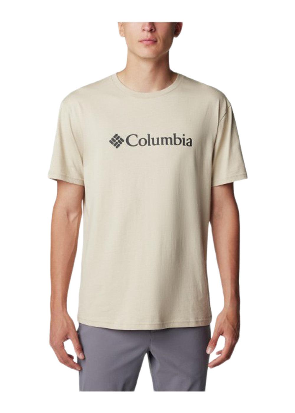 CSC Basic Logo™ Short Sleeve - Ancient Fossil,-T-shirts-Columbia-Butler Loftet