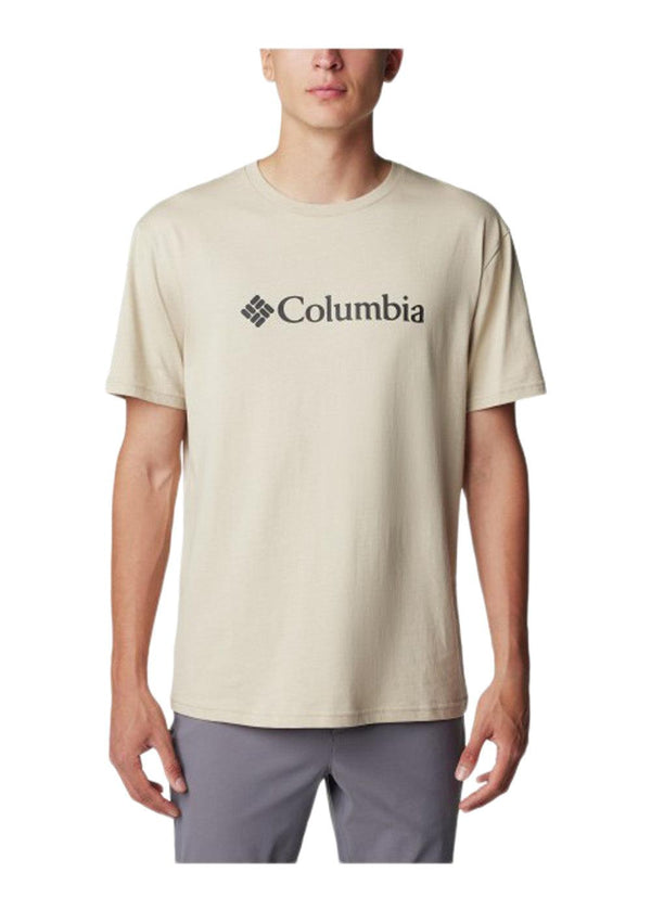 CSC Basic Logo™ Short Sleeve - Ancient Fossil,-T-shirts-Columbia-Butler Loftet