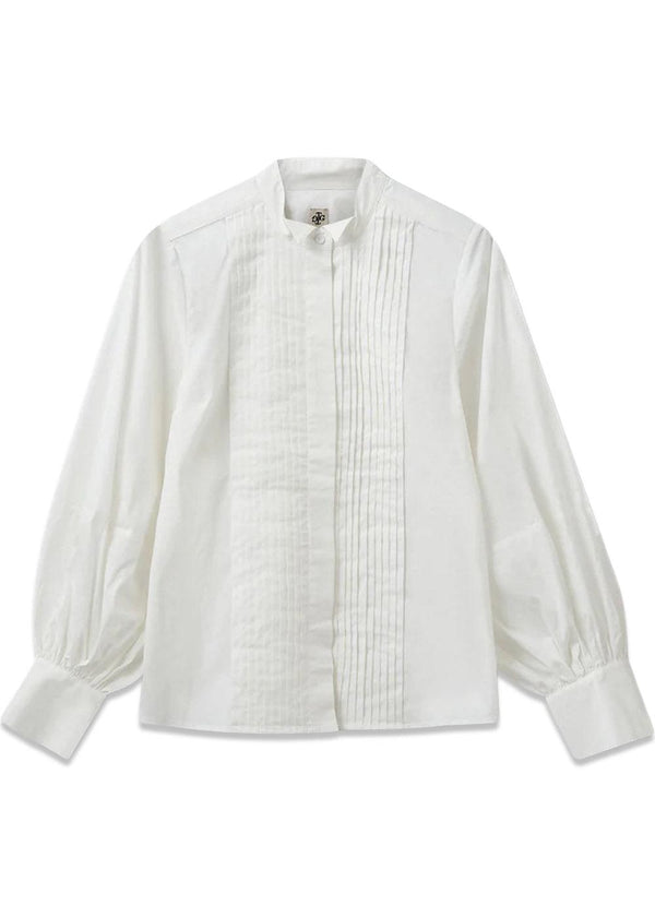 CYPRUS SMOKING SHIRT - White