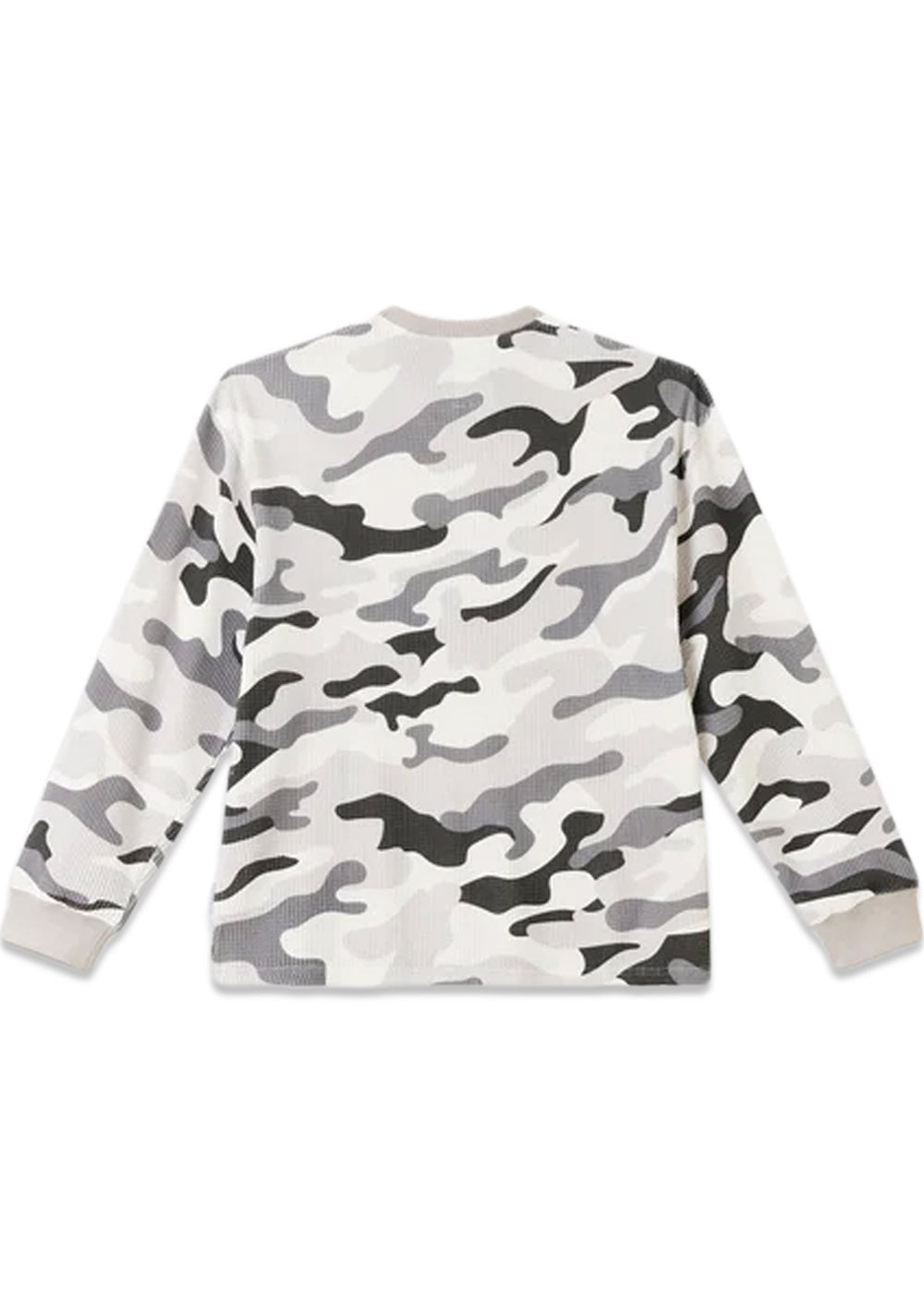 Camo Waffle Longsleeve - Snow Camo-T-shirts-Globe Studios-Butler Loftet