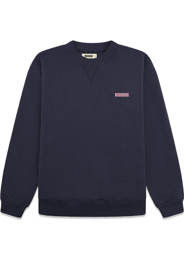 Cane Koi Crew - Navy-Sweatshirts-Woodbird-Butler Loftet
