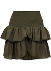 Carin R Skirt - Army-Skirts-Neo Noir-Butler Loftet
