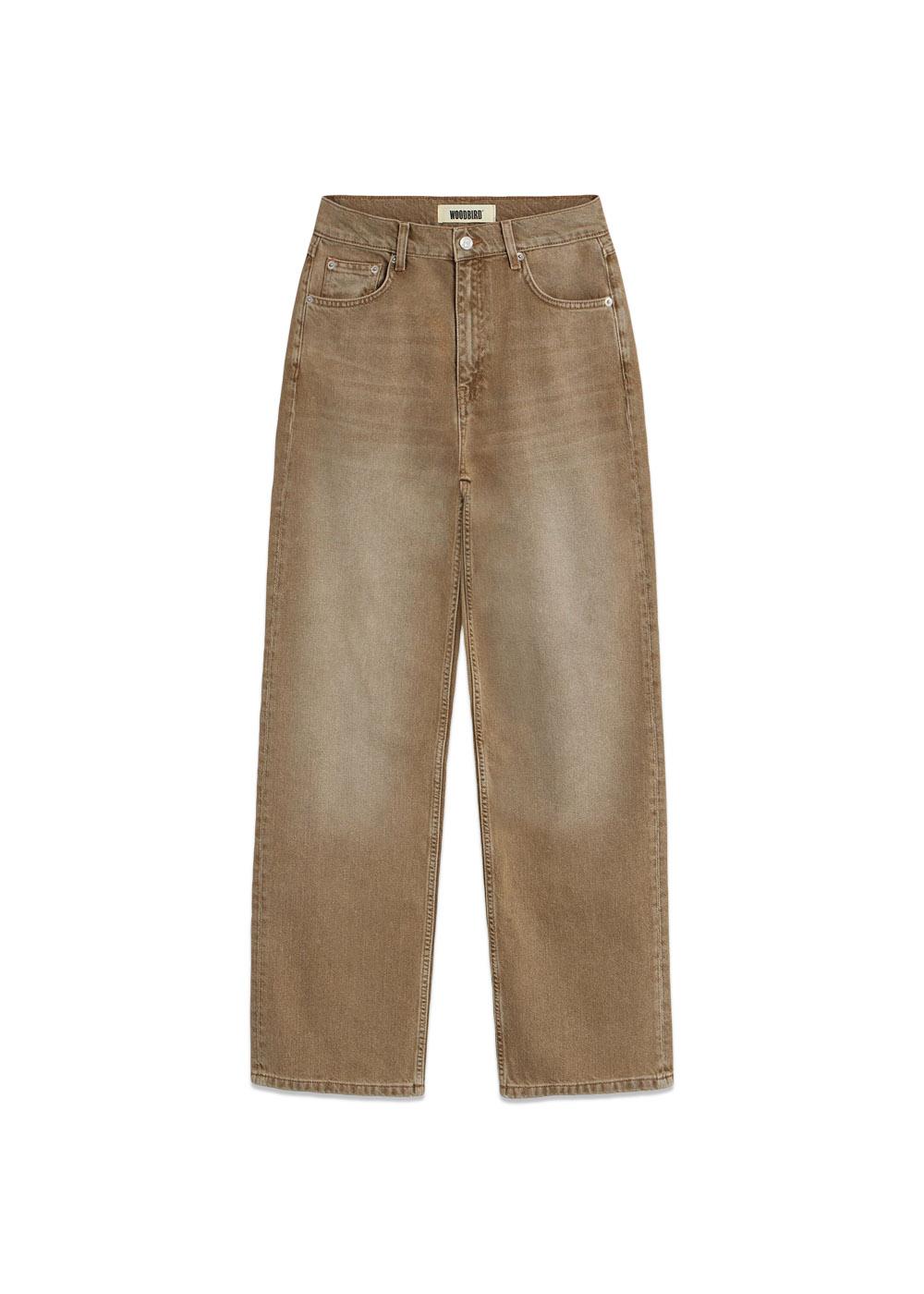 Carla Safha Jeans - Beige-Jeans-Woodbird-Butler Loftet