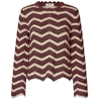CaryMD o-neck - Andorra Summer Sand-Knitwear-Modström-Butler Loftet