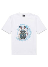 Casual Fit SS T-Shirt Tape - White-T-shirts-Paul Smith - PS-Butler Loftet