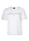 Casual Fit T-Shirt Stripes - White-T-shirts-Paul Smith - PS-Butler Loftet