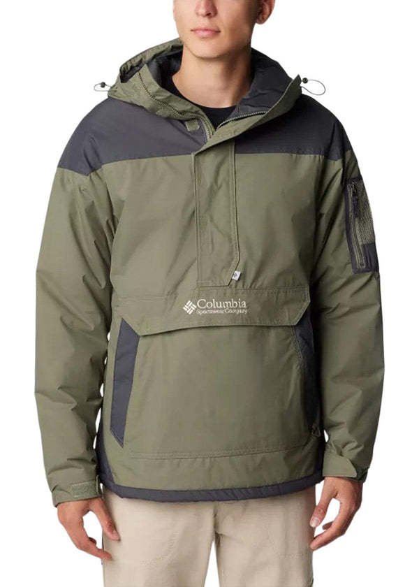 Columbias Challenger™ Pullover - Stone Green, Shark. Køb overtøj her.